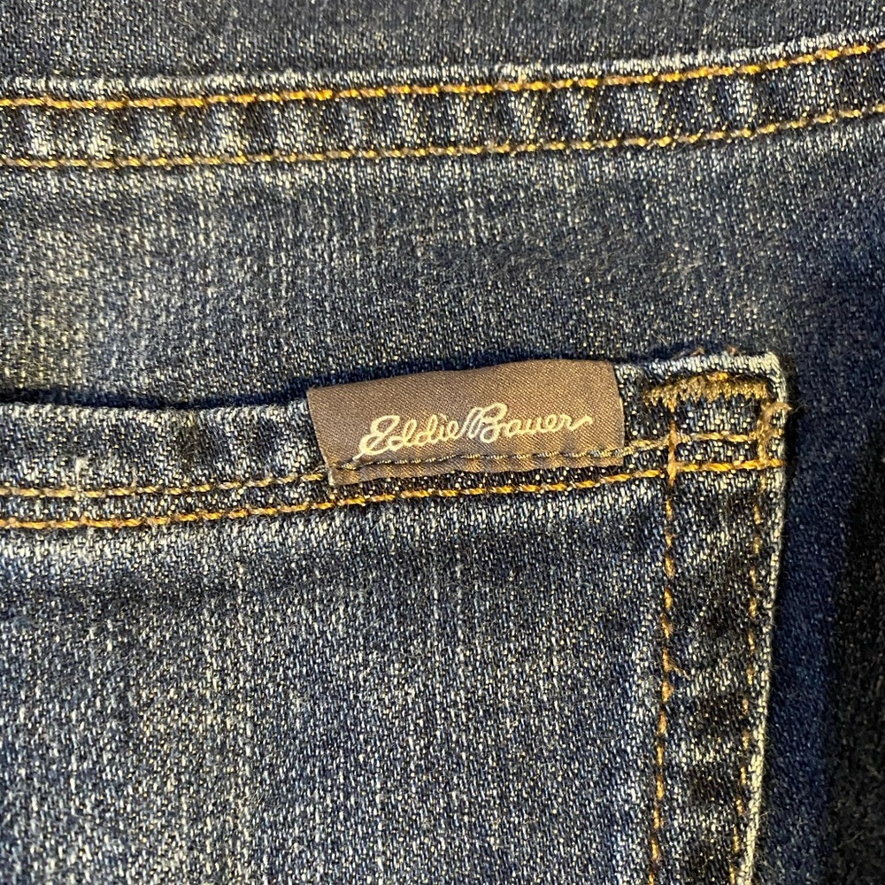 Eddie Bauer Boyfriend Slim Jeans size 12 Tall - Picture 8 of 13
